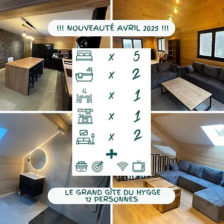 Domaine Du Hygge Chalets Lodges & Spa Anould Exterior foto